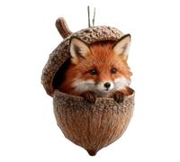 2D Acrylic Sleeping Animals Hanging Ornament Cute Home Cozy Creature Wall Art (G, One Size)