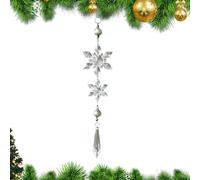 2D Acrylic Snowflake Christmas Decorations - Christmas Decorations - Indoor and Outdoor Decoration for Home Office Party Winter Holiday