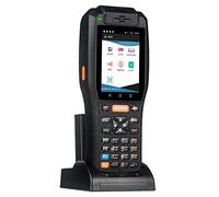 2D Barcode Scanner, Android 6.0 OS, With 58mm Thermal Printer, 4G WiFi BT GPS NFC 8MP Camera, 4.0 Inch Touch Screen, For Management Warehouse(Charging Set)