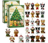 2D Christmas Tree Advent Calendar 2025 Limited-Edition Tractor 100th Anniversary Surprise Pcs Calendar Advent 24 Ornaments Daily boys animal construction Funny Lovers 2025 French treat calenda