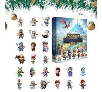 , 2D Collections Acrylic | Set of 24 Acrylic Adventure Figures for Boy, Girl, Adult, Youth, Student, Friend, Door Handle, Home, Party, Car Interior,