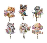 2D/Flat DIY Diamond Painting Hooks Creative Handmade Gift for Various Occasions Diamond Painting Art Hooks Diamond Painting Hanging Hook No Hole Punching Wall Decoration
