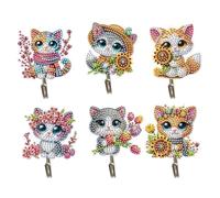 2D/Flat DIY Diamond Painting Hooks Creative Handmade Gift for Various Occasions Diamond Painting Art Hooks Diamond Painting Hanging Hook No Hole Punching Wall Decoration