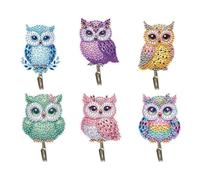 2D/Flat DIY Diamond Painting Hooks Creative Handmade Gift for Various Occasions Diamond Painting Art Hooks Diamond Painting Hanging Hook No Hole Punching Wall Decoration