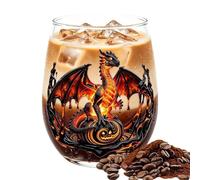 2D Halloween Artisan Glassware Collection, with Spooky Pumpkin & Dragon