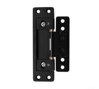 2D Invisible Folding Door Hinge, 127 x 37 mm Zinc Alloy Adjustable Hinge for Ecological Doors, Two-Dimensional Adjustment, Seamless Invisible Design, Modern Interior Applications