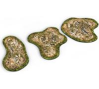 2D terrain - Rough terrain compatible with Warmachine & Hordes, Age of Sigmar, SOIAF, Warhammer 40k, Star Wars Legion and other miniature games and RPGs