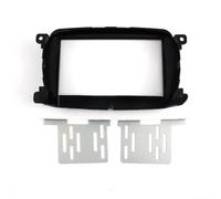 2DIN 173x98mm Inner Frame Kit for FIAT 500 2015 Radio | Custom fit for 2015 models, black ABS finish, supports aftermarket stereos, includes mounting brackets
