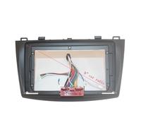 2Din Car Radio Fascia Frame Compatible with 3 2011-2015 Car DVD Panel Dash Kit Installation Frame of Android Car DVD Player Central Control Accessories