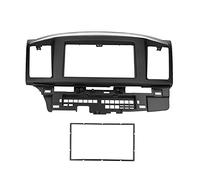 2DIN Dash Kit Car DVD Navigation Stereo Refitting Fascia Fit Lancer Galant Fortis PROTON Inspira Direct Replacement ABS Plastic Customizable Center Console Panel