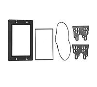 2Din Stereo Radio Fascia Panel Frame for Saab 9 5 1998+ 8in Screen DVD Audio Navigation Dashboard Trim