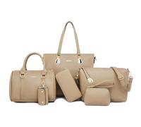 2E-youth Designer Purses and Handbags for Women Satchel Shoulder Bag Tote Top Handle Bag, 4a-khaki