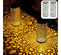 2er Set Middle Eastern Solar Lantern Solar Lamp Garden Decor