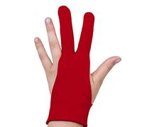 2Finger Glove to help stop finger sucking, skin picking or a protective cover for fingers (Large (10yrs+/Adult), Red)