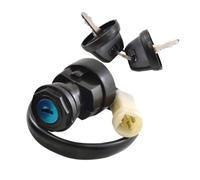2FJ-82510-02-00 4-pin Motorcycle Ignition Key Switch With 2 Keys Compatible With YFA1 YFM 100 225 250 350 80 Moto-4 Universal