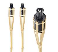 2ft 1/2/4 or 6 Bamboo Torch Lantern Garden Oil Paraffin Outdoor Lighting Burner (2)