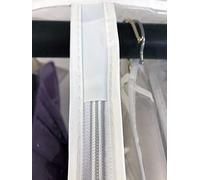 2ft 3ft 4ft 5ft 6ft Clear Transparent Clothes Rail Protective Zip Over Cover for Garment Hanging Coat Racks The Shopfitting Shop ® (for Childrens 4ft Junior Rail)