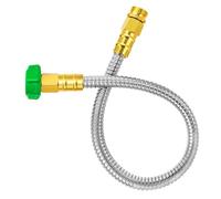 2ft Garden Hose 3/4inch with High Pressure Water Flows Capacity for Outdoor Faucets and Sprinkler Connector Garden Hose for Sprayers