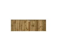 2ft High x 6ft Wide Pressure Treated Vertical Lap Garden Fence Panel
