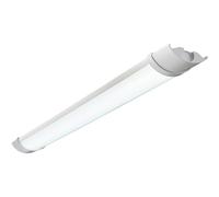 2ft IP65 Batten Light - 18W Daylight White LED - Opal & Gloss White Pc