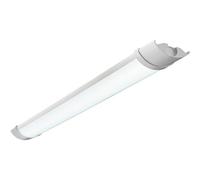 2ft IP65 Batten Light - 18W Daylight White LED - Opal & Gloss White Pc