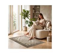 (2ft x 3ft 7in (60x110cm), Radiant) Cashmere Traditional Rug Soft Classic Patterned Area Rug for Living Room Bedroom Hallway