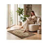 (2ft x 3ft 7in (60x110cm), Timeless) Cashmere Traditional Rug Soft Classic Patterned Area Rug for Living Room Bedroom Hallway