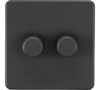 2G 2-way 10-200W (5-150W LED) Intelligent dimmer - Anthracite