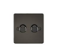 2G 2-way 10-200W (5-150W LED) Intelligent dimmer - Gunmetal