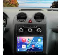 2G+32G Android 13 Car Stereo for VW Caddy 2003-2020 Double Din Car Radio 9 Inch Touchscreen with Wireless Carplay Android auto Bluetooth GPS WIFI FM/RDS SWC Split Screen Backup Camera