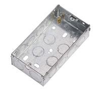 2G 35mm Galvanised Steel Box