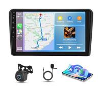 2G+64G Android 13 Car Stereo for Audi A3 S3 RS3 8P 2003-2012 Double Din 9 Inch Car Radio with Wireless Carplay Android Auto Touchscreen FM/RDS Bluetooth GPS WiFi SWC Backup Camera