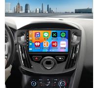 2G+64G Android 14 Car Radio for Ford Focus 2012-2018 with Carplay Android Car Stereo, 9 Inch Touch Screen 2 Din Car Stereo with GPS Sat Nav Bluetooth FM AM HiFi WiFi SWC AHD Backup Camera MIC