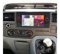 2G+64G Android 14 Car Stereo Radio for Ford Transit MK7 2005-2014 7 Inch Double Din w/Wireless Carplay Android Auto Car Stereo MP3/MP4 Player w/Mirror Link AHD Backup Camera Mic Bluetooth FM/RDS SWC