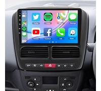2G+64G Android 15 Car Stereo for Fiat Doblo 2010-2015, for Carplay Android Auto, 2DIN Car Radio with 9 Inch Touchscreen GPS Nav WiFi Bluetooth Mirror Link FM/RDS/DAB+ Backup Camera