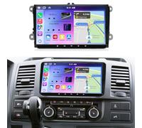 2G+64G Android 15 Car Stereo for VW Amarok 2017-2021 9 Inch Double Din | Car Radio Head Unit with Wireless Carplay Android Auto Touchscreen Bluetooth GPS WIFI FM RDS Split Screen SWC Backup Camera