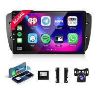 2G 64G Android Car Stereo for For SEAT IBIZA 6j IV 2009-2014 with Carplay/Android Auto 9” HD Touchscreen Headunit GPS WiFi Bluetooth SWC FM RDS with Backup Camera