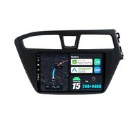 [2G+64G] BXLIYER Android 15 Car Stereo For Hyundai I20 (2014-2018) Sat Nav Navigation - Wireless Carplay + Android Auto - Rear Camera - 9 Inch 2 Din -Steering Wheel WiFi DAB Fast-boot Split-Screen