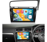 [2G+64G] Car Radio for VW Golf 2013-2018 (Only for Right Hand Drive), 10 inch Touch Screen Car Play Android Volkswagen Golf Stereo, Wireless Carplay/Android Auto/EQ Audio/Bluetooth/SWC