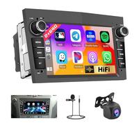 2G+64G Car Stereo for Vauxhall Astra Antara Corsa Combo Zafira with Apple Carplay Android Auto 7 Inch Touchscreen Android Car Radio with GPS HiFi Bluetooth FM RDS SWC