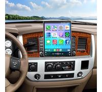 2G+64G Universal Radio Car Stereo For Dodge Ram 1500 2500 3500 2006 2007 2008, Double Din Android 15 Head Unit 9.7in Screen, Support Carplay Andriod Auto GPS Bluetooth WiFi SWC Backup Camera