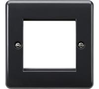2G Modular Faceplate [Part M Compliant], Anthracite