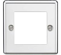 2G Modular Faceplate - Rounded Edge Polished Chrome