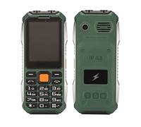 2G Unlocked Cell Phone for Seniors, Big Button Senior Cell Phone, Easy to Use Simple Mobile Phone with Dual Card Dual Standby, SOS Button, High Volume & 6800mAh Battery for Elderly & Kids(Green)