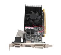2GB DDR3 64BIT PCI E Gaming Graphics Card, Video Card GPU for PC with 700MHz Core 1200MHz Memory 2560X1600 Resolution DirectX 11 Support No External Power