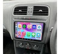 2GB RAM 64GB ROM Car Stereo for for Volkswagen Polo 2009-2013 Radio with Apple Carplay Android Auto Double Din Head Unit Sat Nav,9" Touchscreen Bluetooth WIFI HIFI FM/RDS Backup Camera