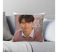 2gether Tine Teepakorn Win Metawin Pillowcase Polyester Linen Velvet Creative Zip Decor Home Cushion Cover