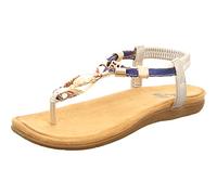 2Go Fashion Women's 8018-805 Flat Sandal, Silber, 3 UK