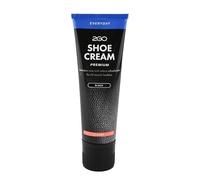 2GO Premium Shoe Polish - Colour-Refreshing Leather Care for Smooth Leather - With Beeswax & Carnauba Wax - Shoe Care Cream in Various Colours - Black 80 ml