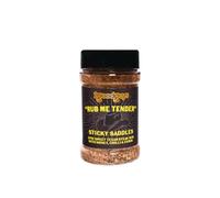 2GoodGuys Rub Me Tender Western Style BBQ Rubs Perfect for BBQ, Smoking, Grilling & Air Fryer Big Jars for Meat & Veggies (225g, Sticky Saddles)